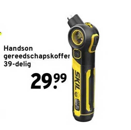 Handson gereedschapskoffer 39-delig