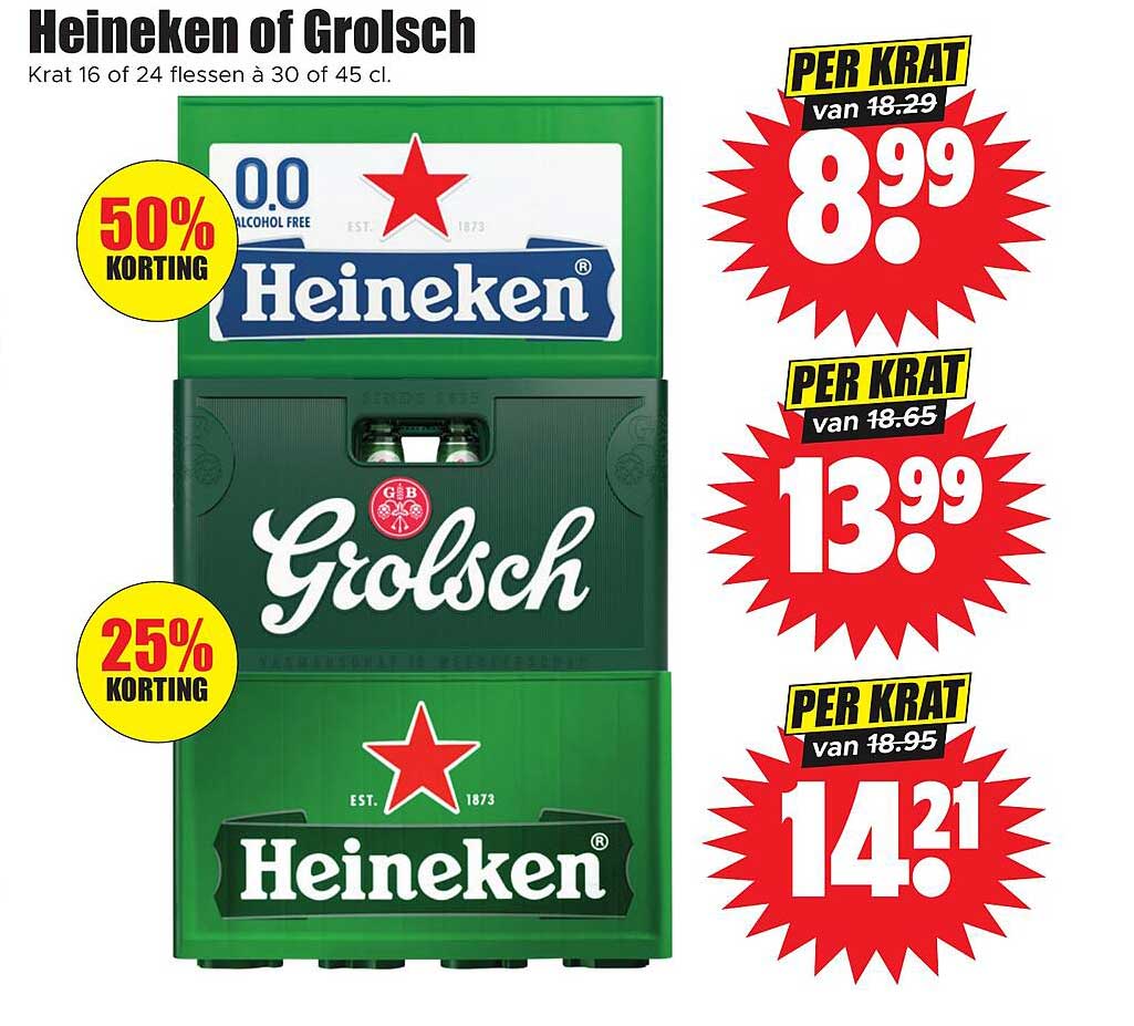 Heineken of Grolsch
