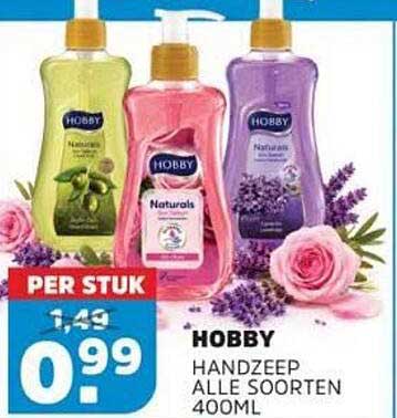 HOBBY HANDZEEP ALLE SOORTEN 400ML