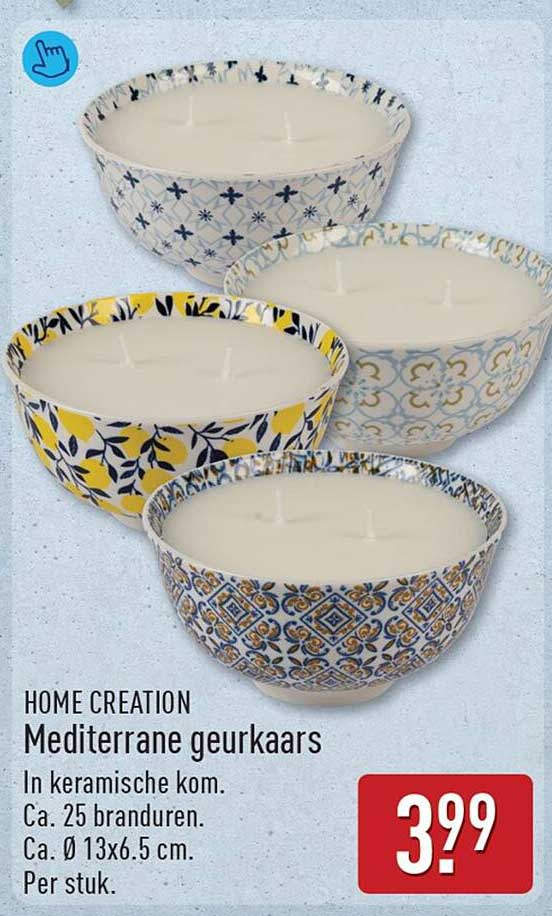Home Creation Mediterrane geurkaars