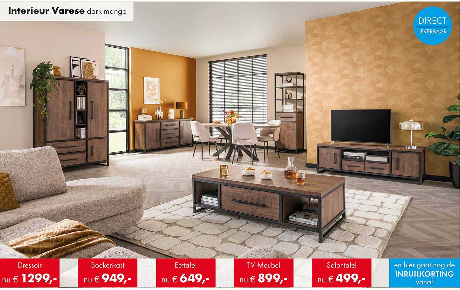 Interieur Varese dark mango