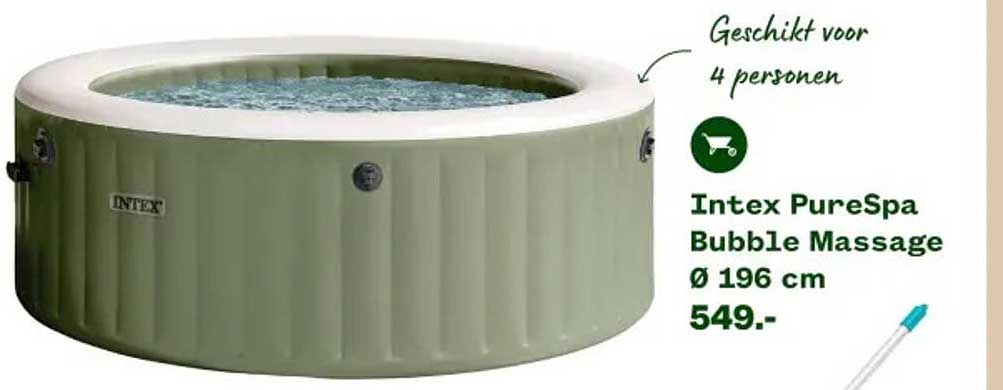 Intex PureSpa Bubble Massage Ø 196 cm