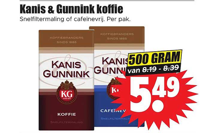 Kanis & Gunnink koffie