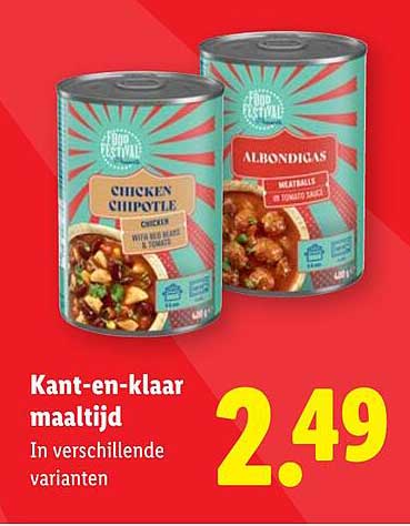 Kant-en-klaar maaltijd