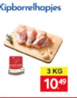 Kipborrelhapjes
