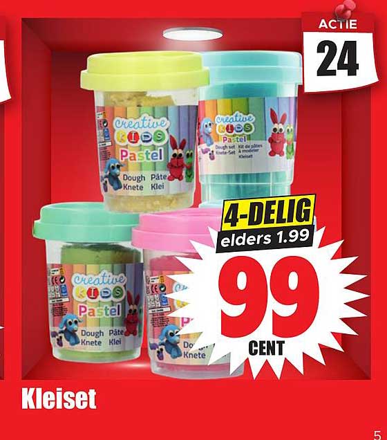 Kleiset 4-delig elders 1.99