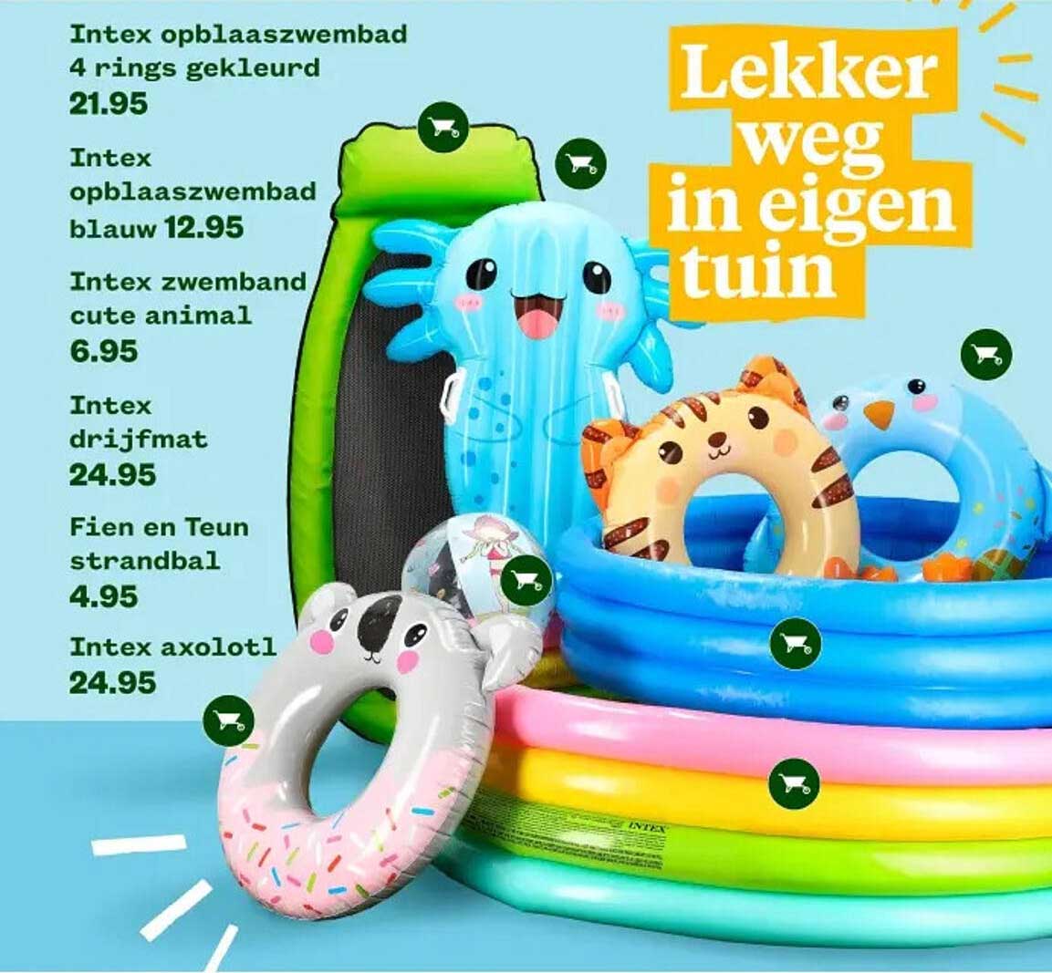 Lekker weg in eigen tuin