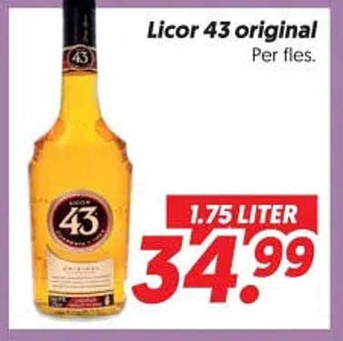 Licor 43 original