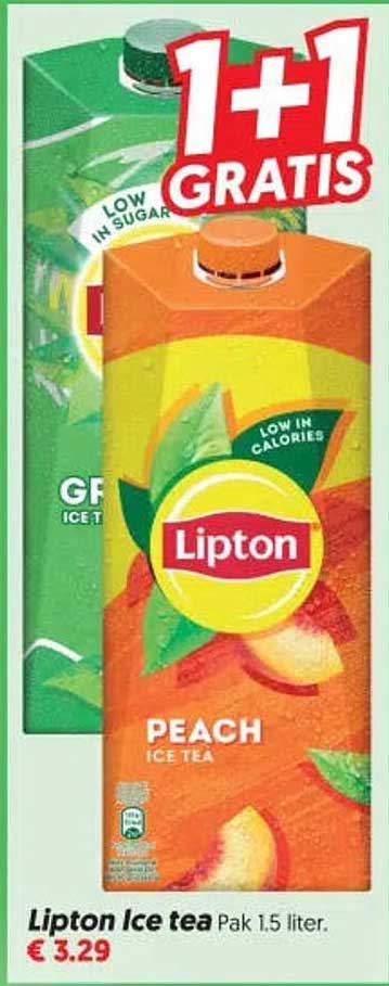 Lipton Ice tea Pak 1.5 liter 1+1 GRATIS