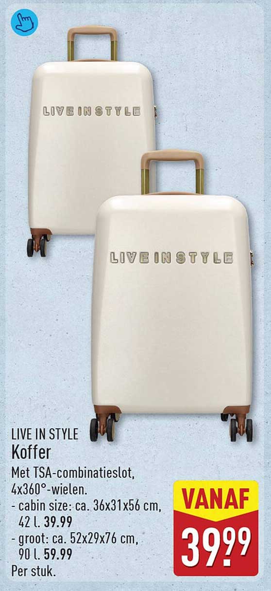 LIVE IN STYLE Koffer