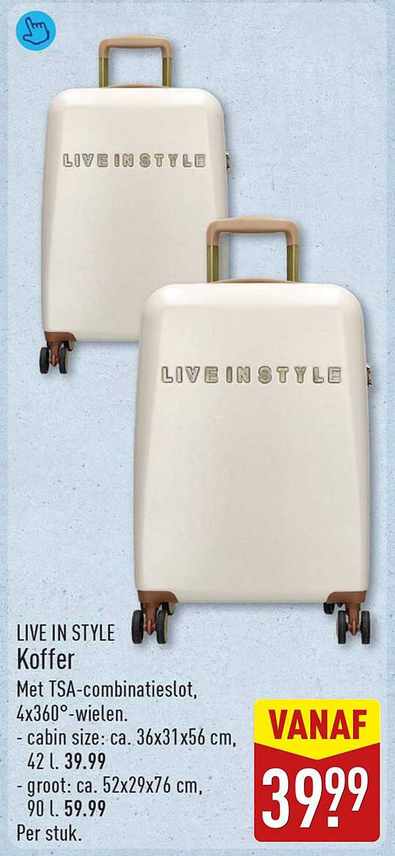 LIVE IN STYLE Koffer