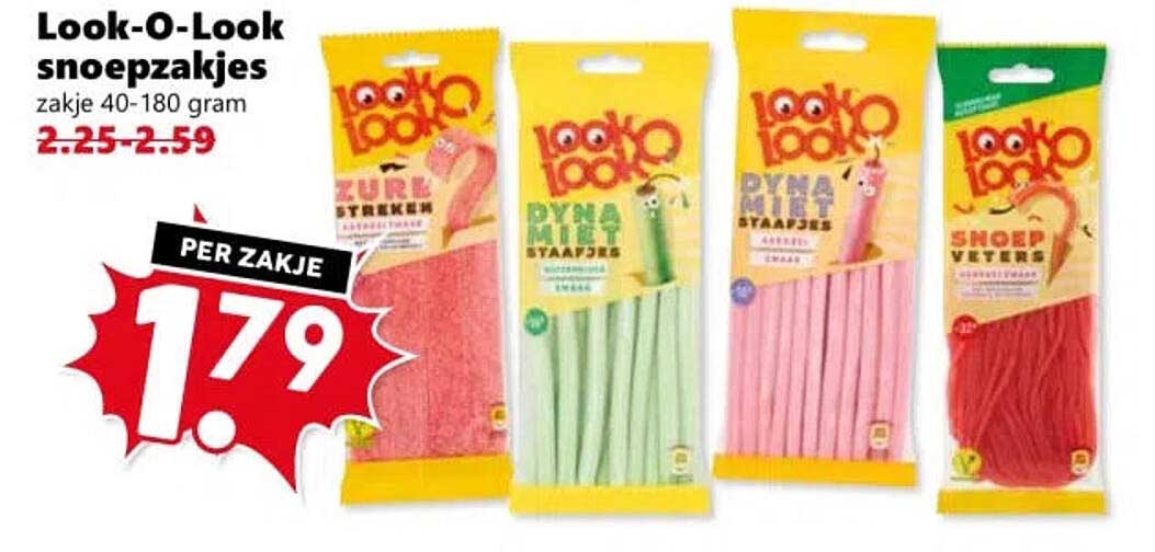 Look-O-Look snoepzakjes