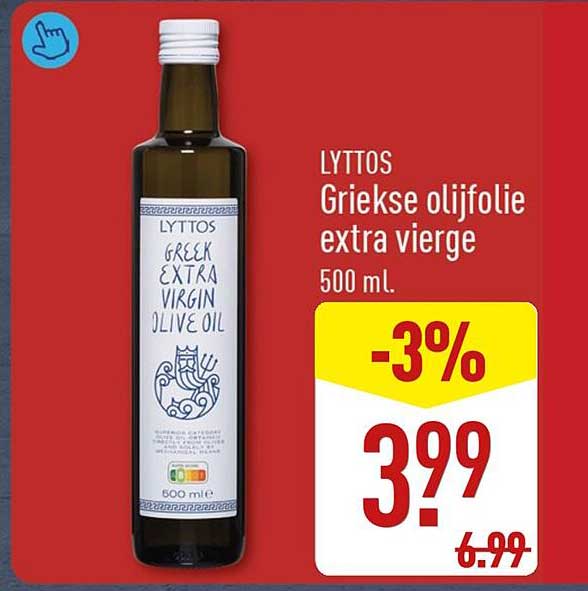 LYTTOS Griekse olijfolie extra vierge 500 ml -3%