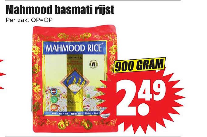 Mahmood basmati rijst