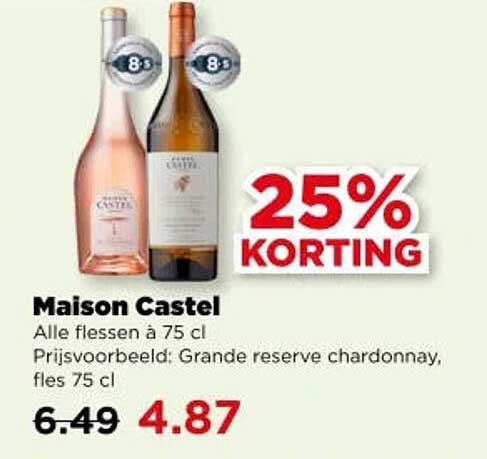 Maison Castel 25% KORTING