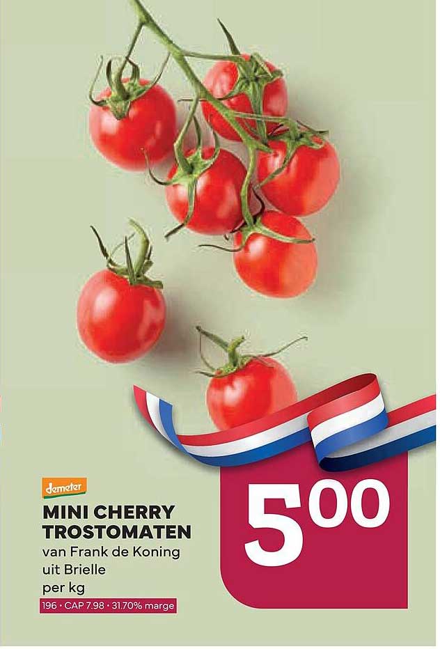 Mini cherry trostomaten