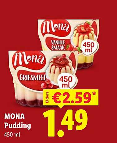 MONA Pudding 450 ml