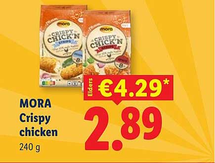 MORA Crispy chicken 240 g