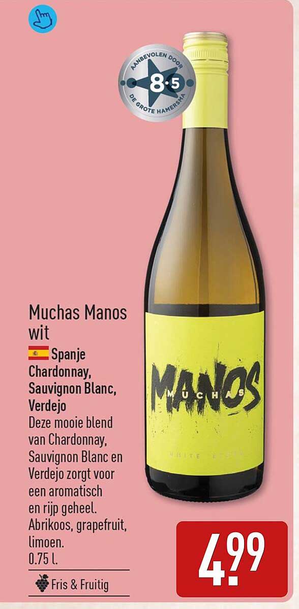 Muchas Manos wit