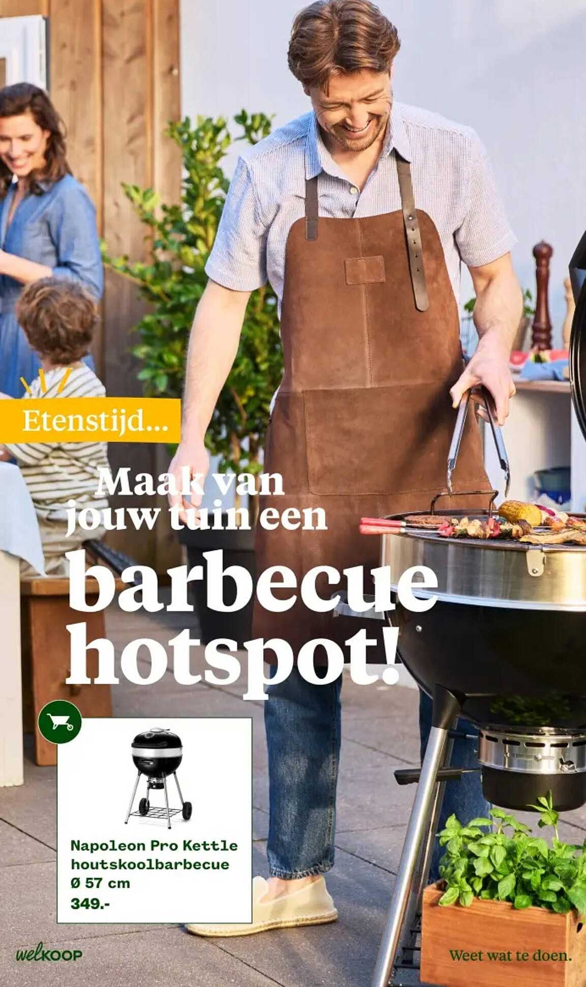 Napoleon Pro Kettle houtskoolbarbecue Ø 57 cm