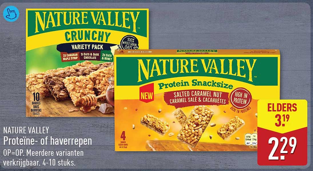 NATURE VALLEY Proteïne- of haverrepen