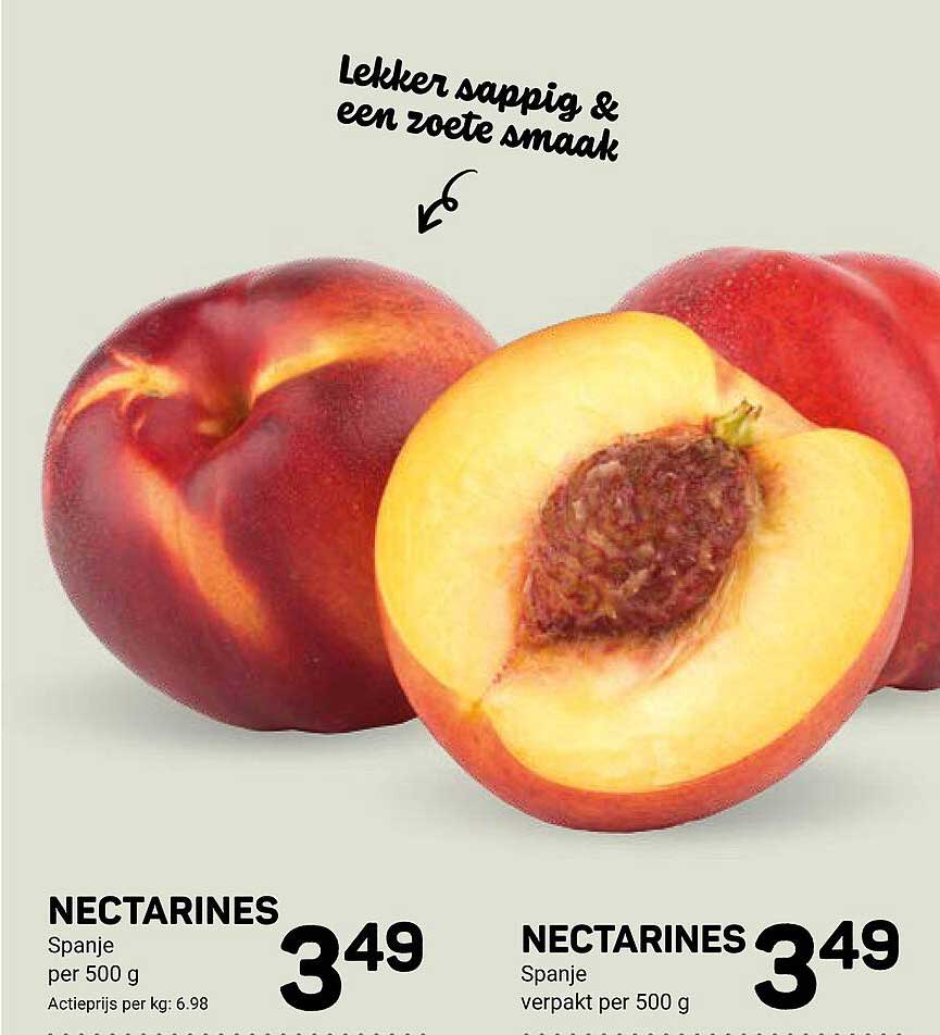 NECTARINES Spanje per 500 g