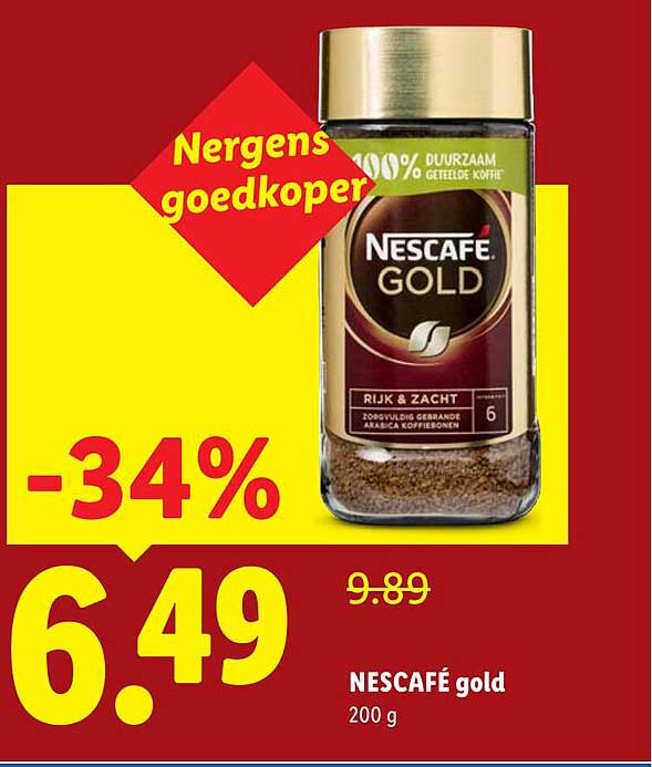 Nescafé gold 200 g