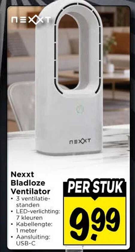 Nexxt Bladloze Ventilator