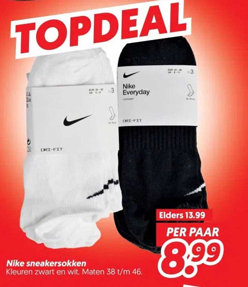 Nike sneakersokken