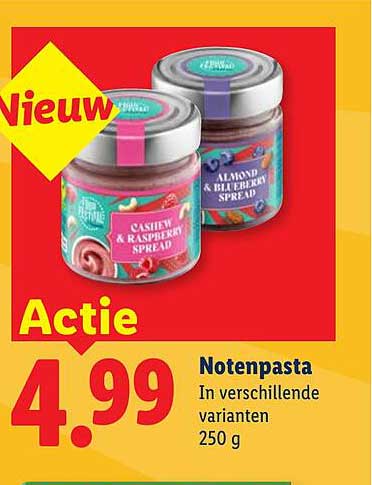 Notenpasta In verschillende varianten 250 g