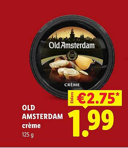 OLD AMSTERDAM crème 125 g
