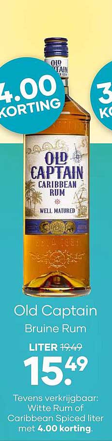 Old Captain Bruine Rum