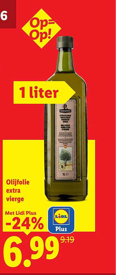 Olijfolie extra vierge 1 liter
