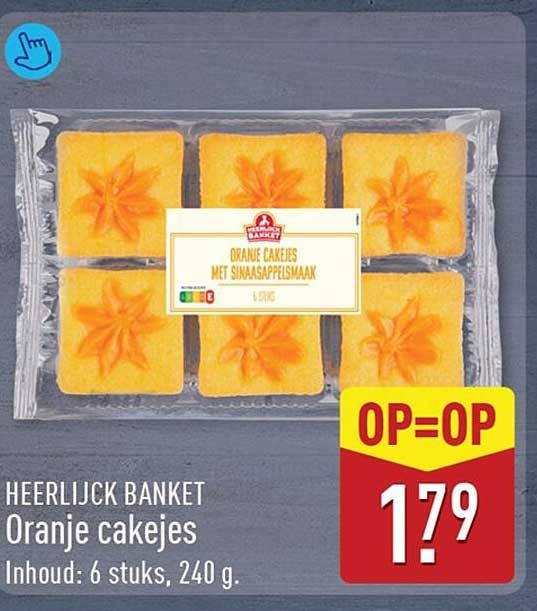 Oranje cakejes