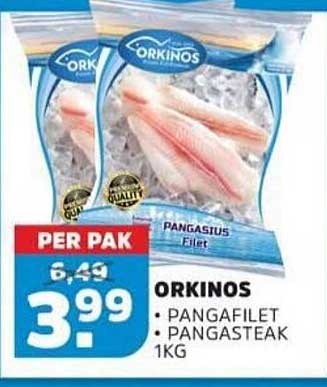 ORKINOS Pangafilet Panga steak 1kg