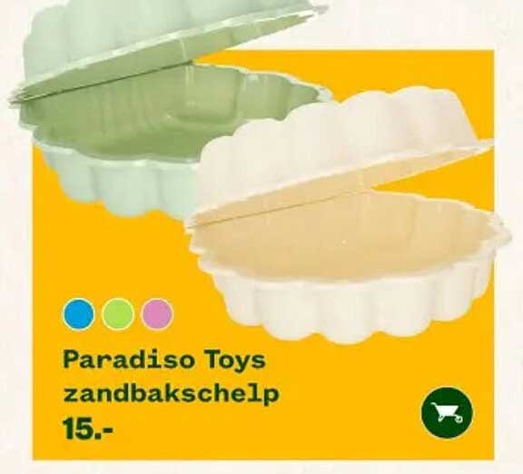 Paradiso Toys zandbakschelp