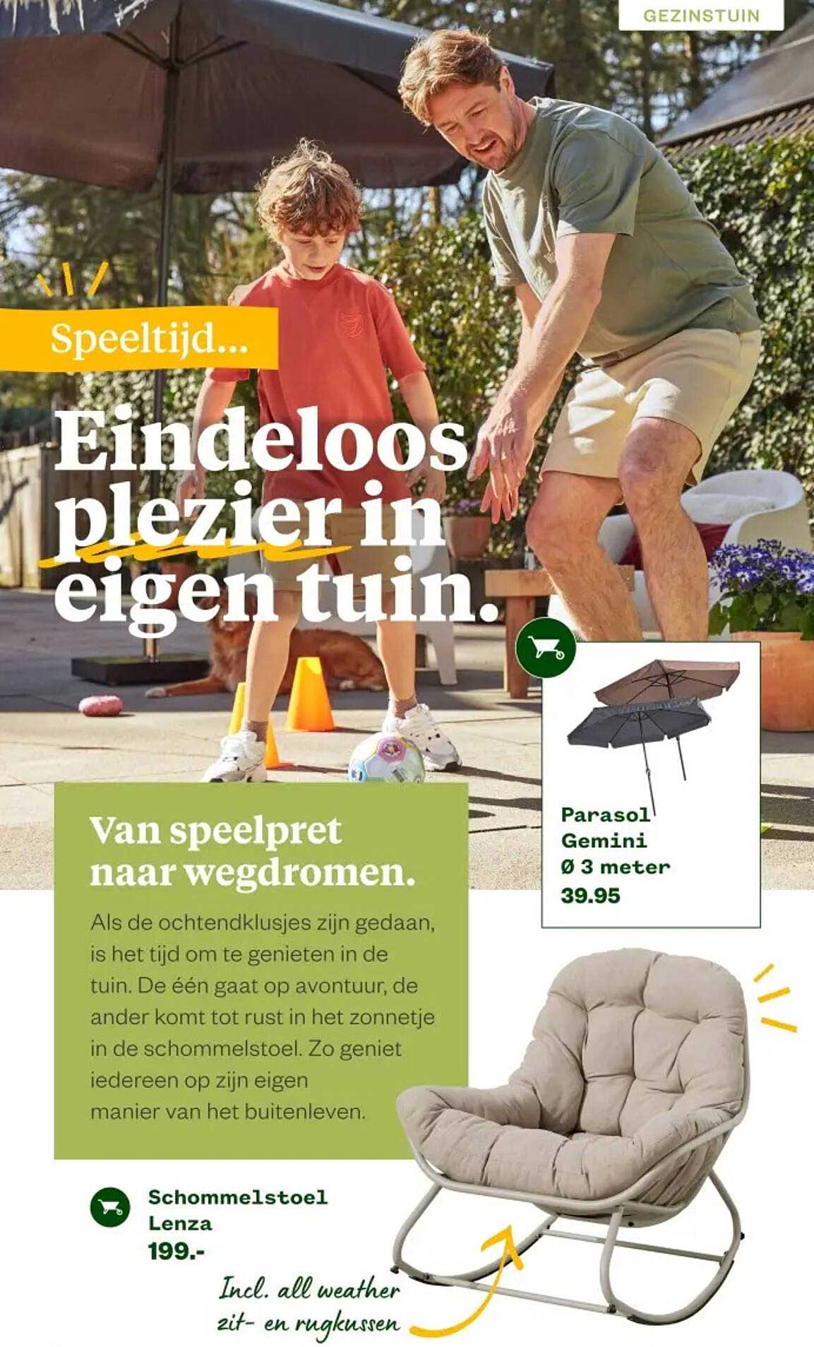 Parasol Gemini Ø 3 meter