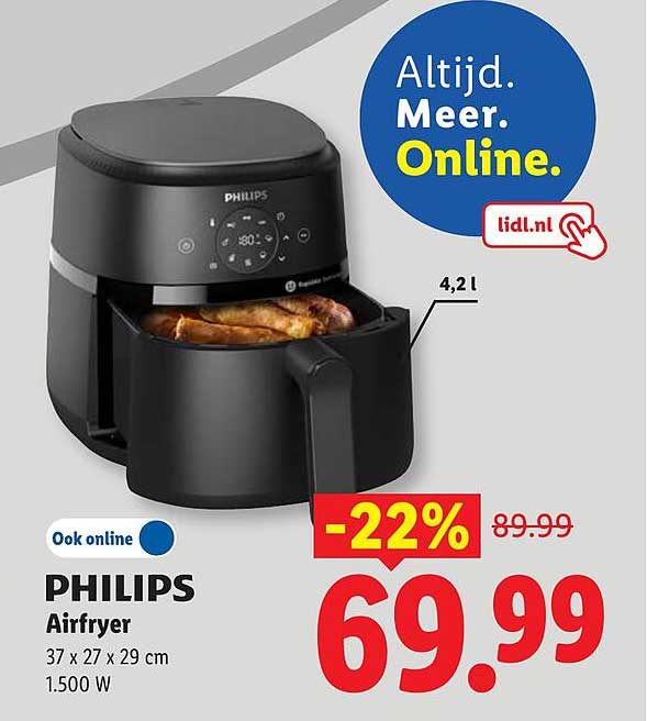 PHILIPS Airfryer -22%