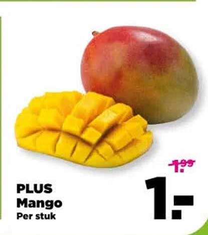 PLUS Mango Per stuk