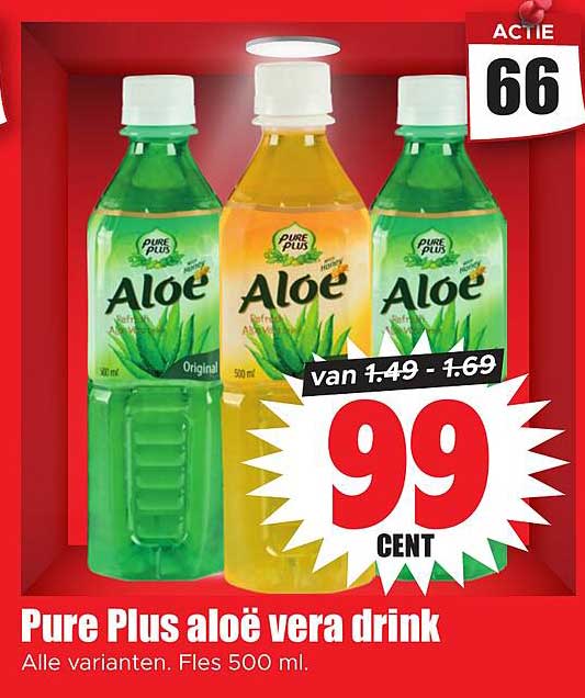 Pure Plus aloë vera drink