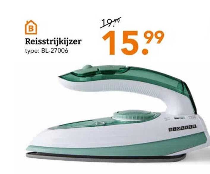 Reisstrijkijzer type: BL-27006