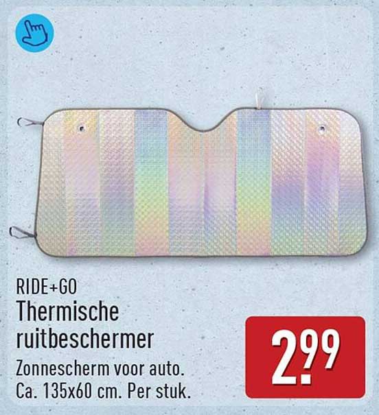 RIDE+GO Thermische ruitbeschermer