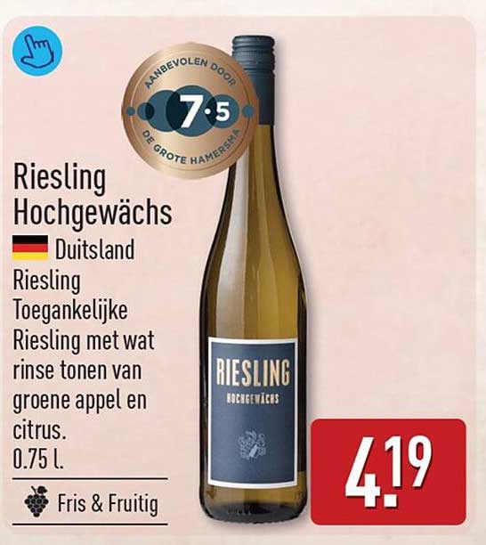 Riesling Hochgewächs Duitsland