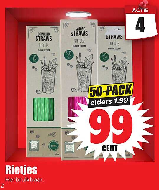 Rietjes Herbruikbaar.