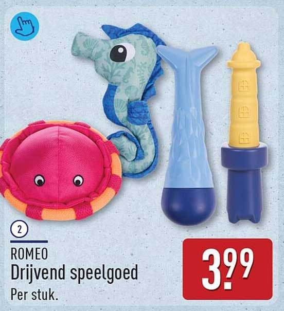 ROMEO Drijvend speelgoed Per stuk.