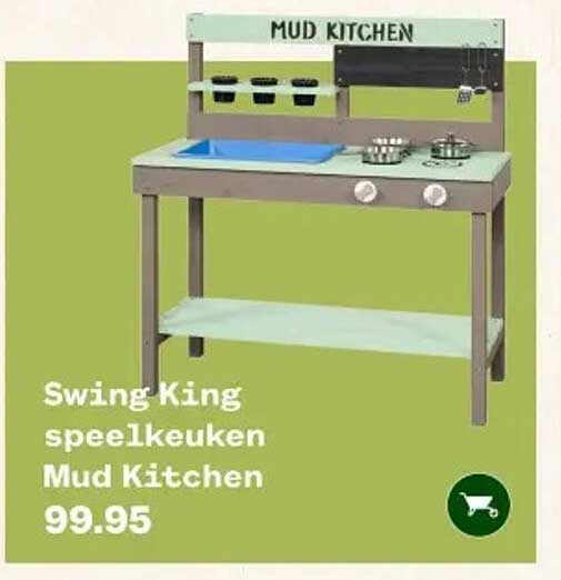Swing King speelkeuken Mud Kitchen