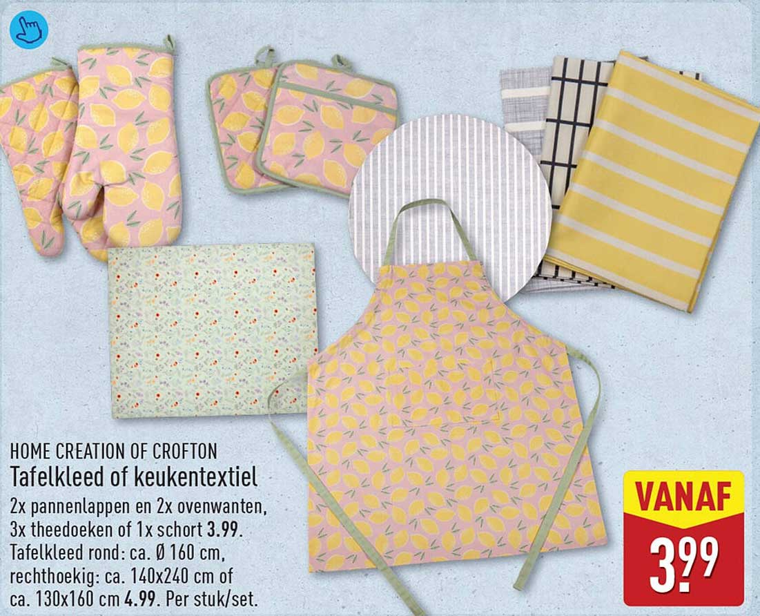 Tafelkleed of keukentextiel