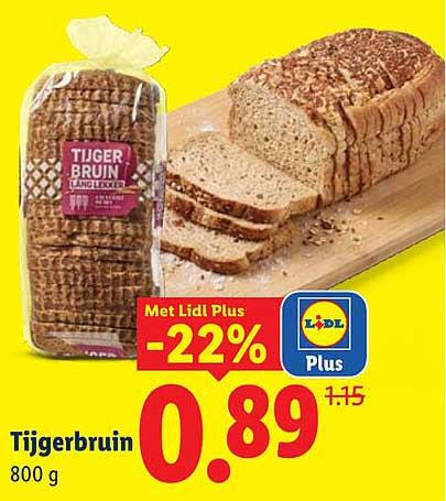 Tijgerbruin -22%