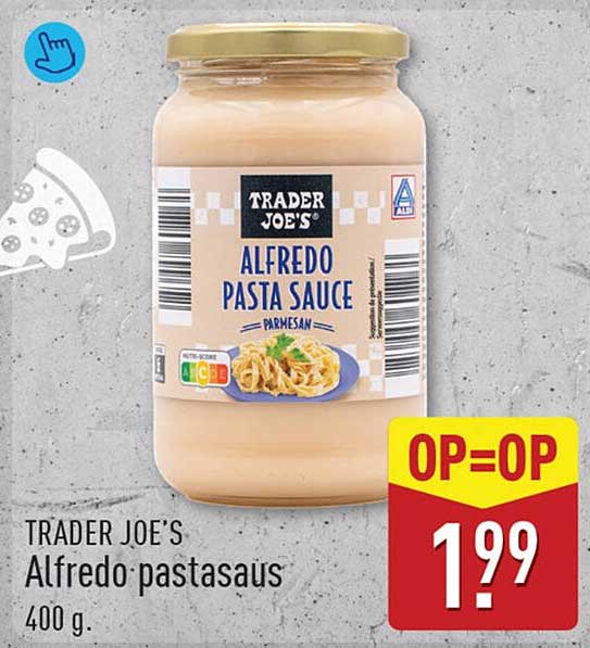 TRADER JOE'S Alfredo pastasaus 400 g OP=OP