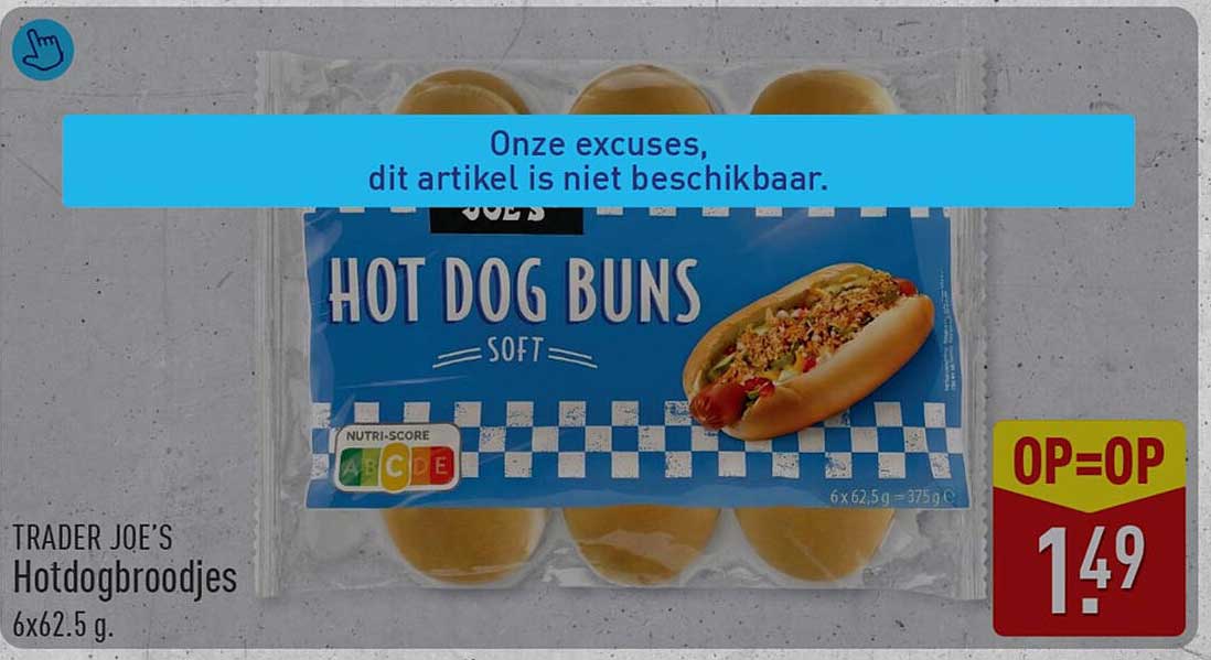 TRADER JOE'S Hotdogbroodjes